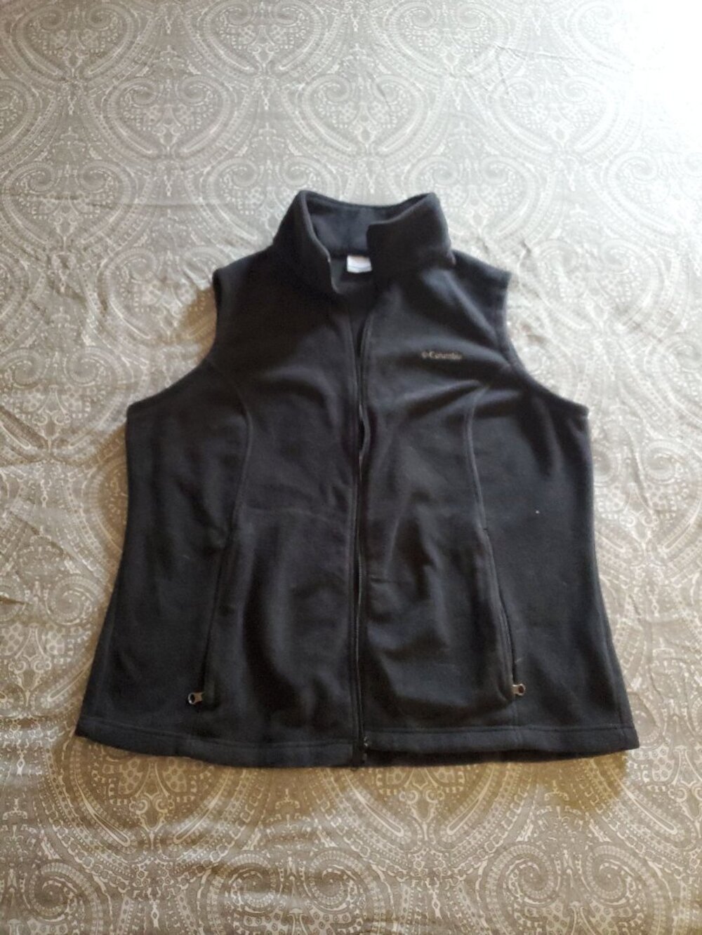 Black Fuzzy Vest